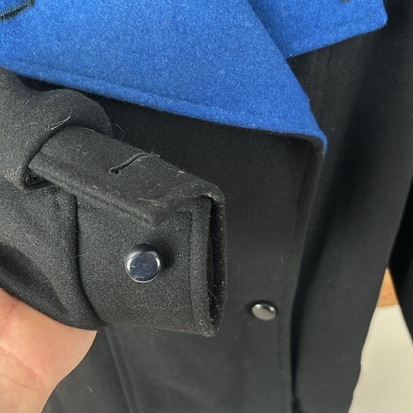 Retro 80s Reporter by Alto Wool Blend Jacket Size 9/10 - Picture 6 of 12